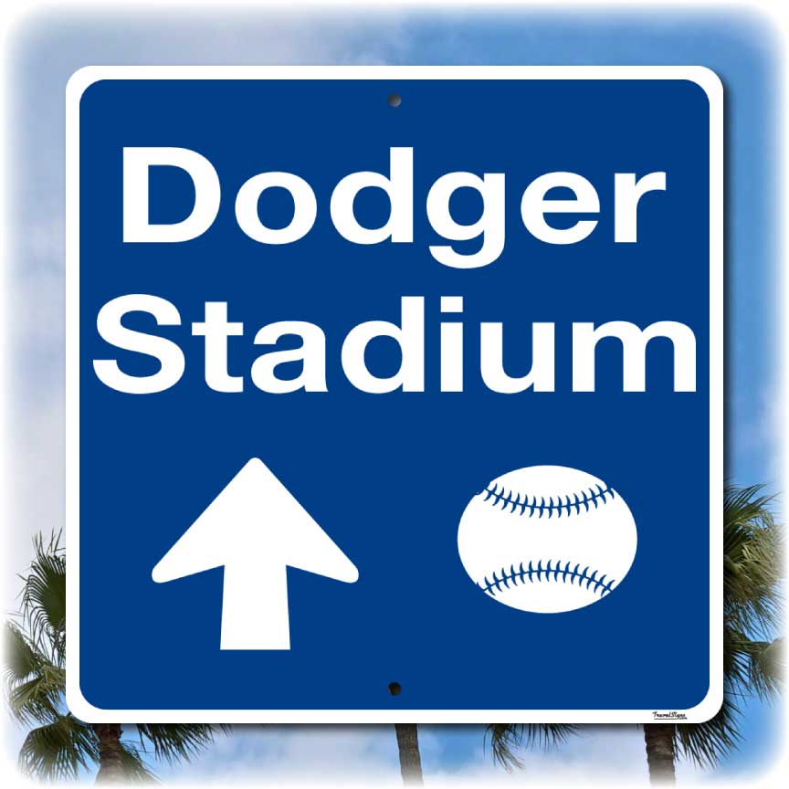 dodger stadium logo