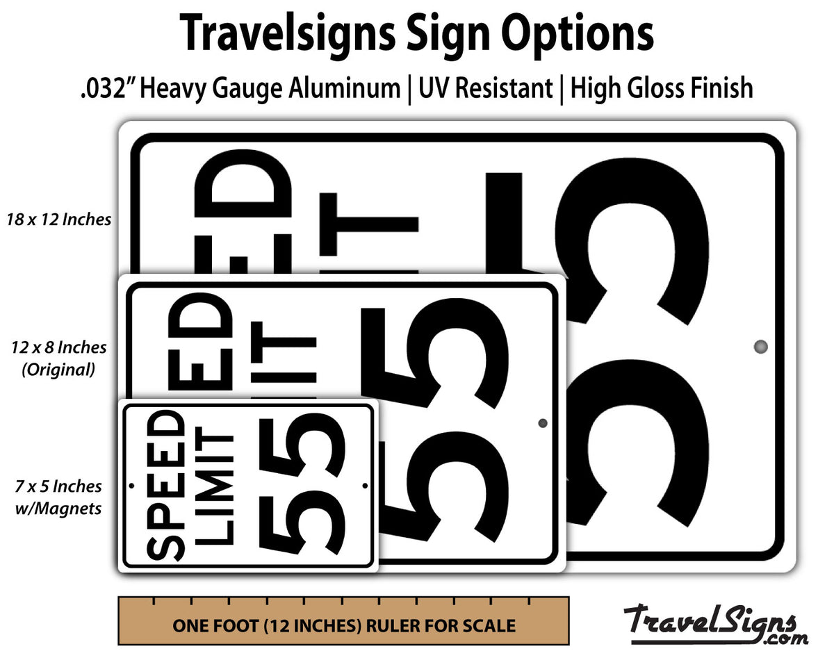 Personalized Highway Distance Sign To: Las Vegas Nevada - Sin City –  Travelsigns