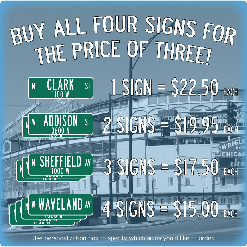 Wrigley Field Signs – Travelsigns