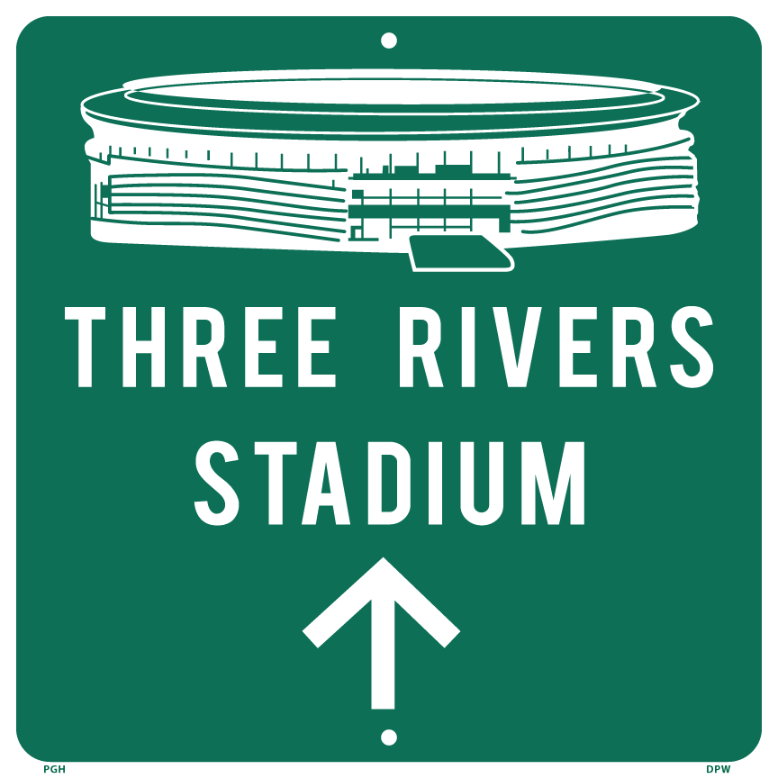 Seating diagram for Three Rivers Stadium